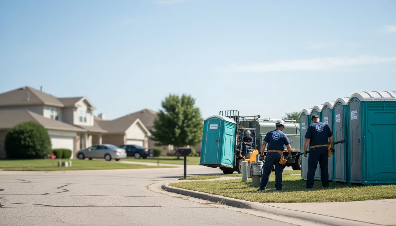 Porta Potty Rental in Cooksville, IL near me